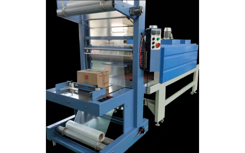 經濟型飲料半自動套膜收縮包裝機